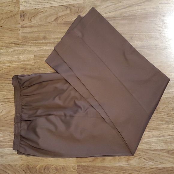 Alfred Dunner Pants - Alfred Dunner Womens Pull On Pants Size 12 Brown